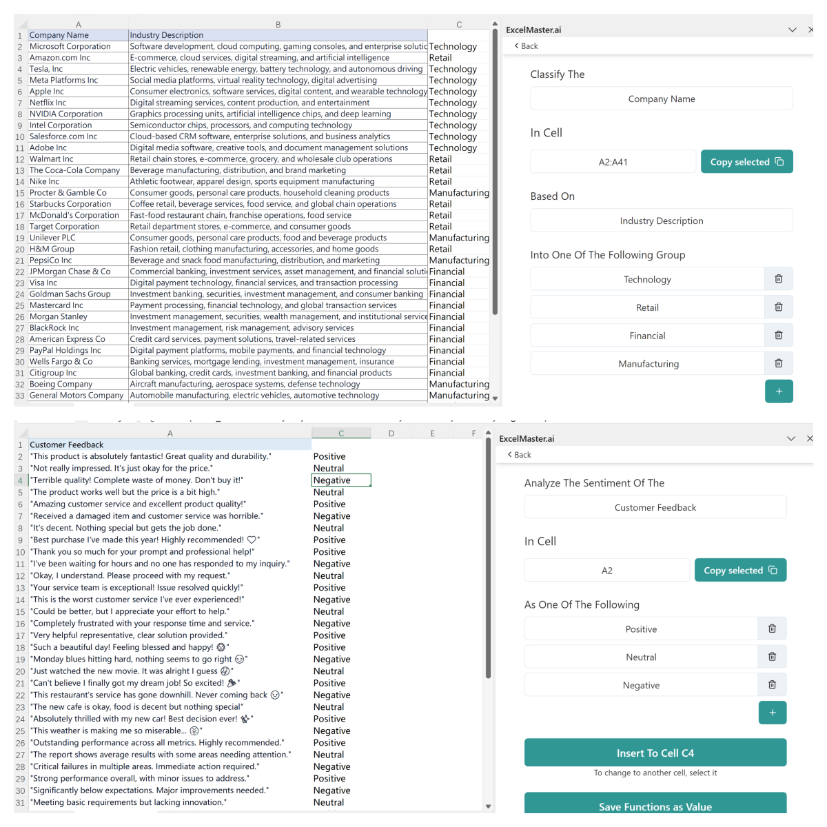 Excel ai accurate formula smart vba automation excelmaster ai