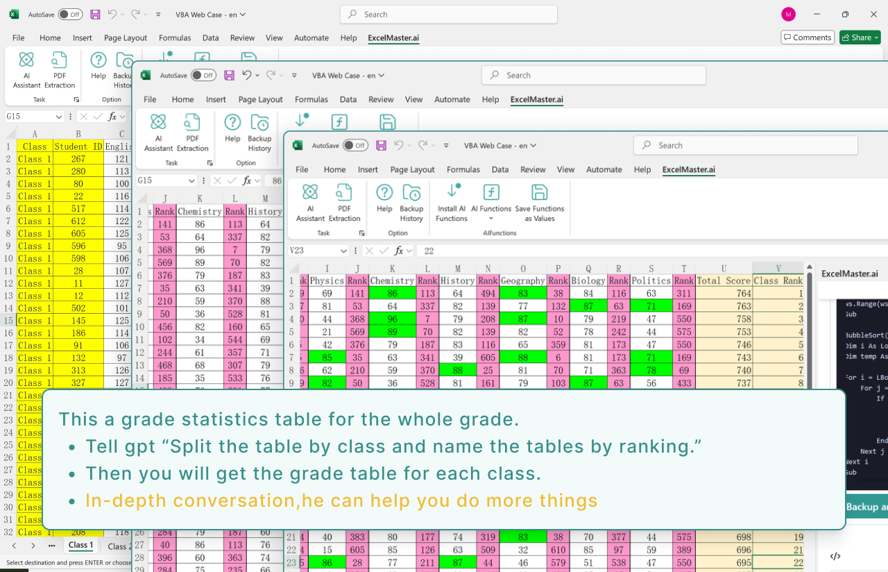 vba features