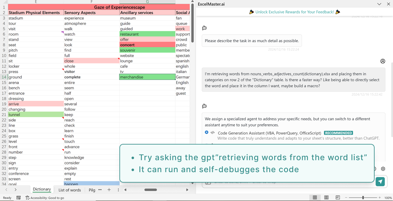 vba features